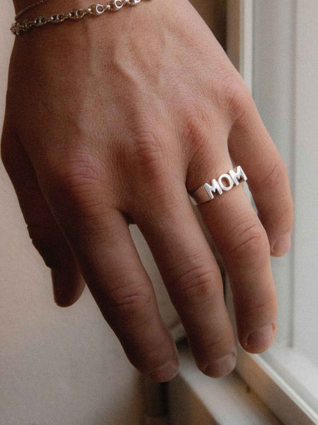 Maria Black MOM Ring Silver
