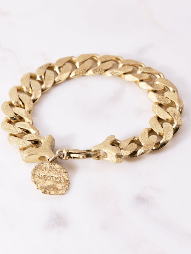 Nootka Jewelry Raw Bracelet Gold armbånd Armbånd Nootka Jewelry 