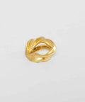 Trine Tuxen Cannoli Ring Gold