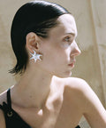 Blue Billie Solar Earrings Silver øredobber