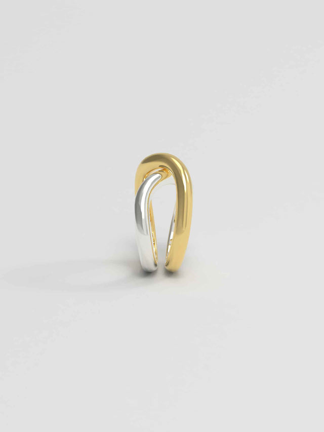 Josephine Thorn Ring Double Mix sølvring