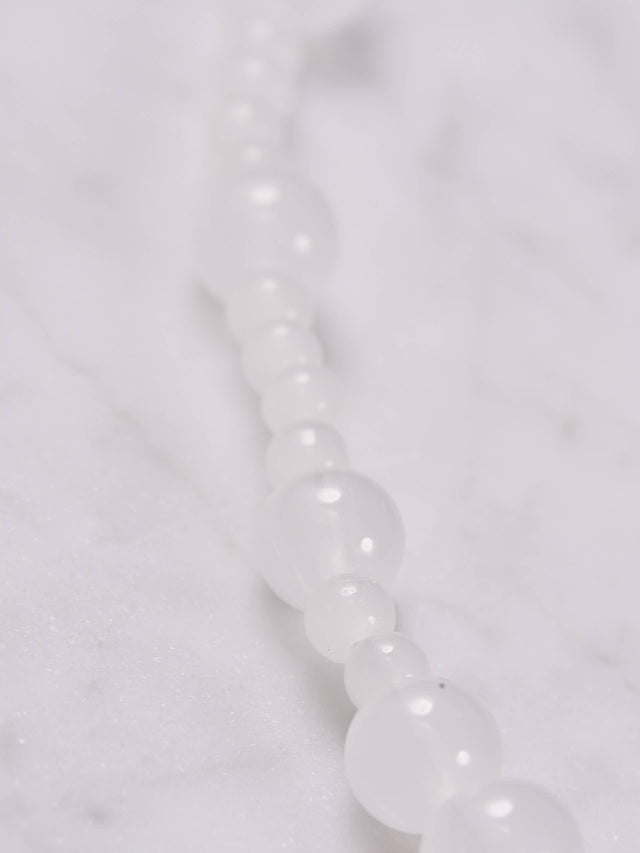 Hasla Ray Vibrant Necklace White