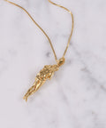 Hasla Venus Necklace Peridot Gold halskjede Halskjeder Hasla Jewelry 