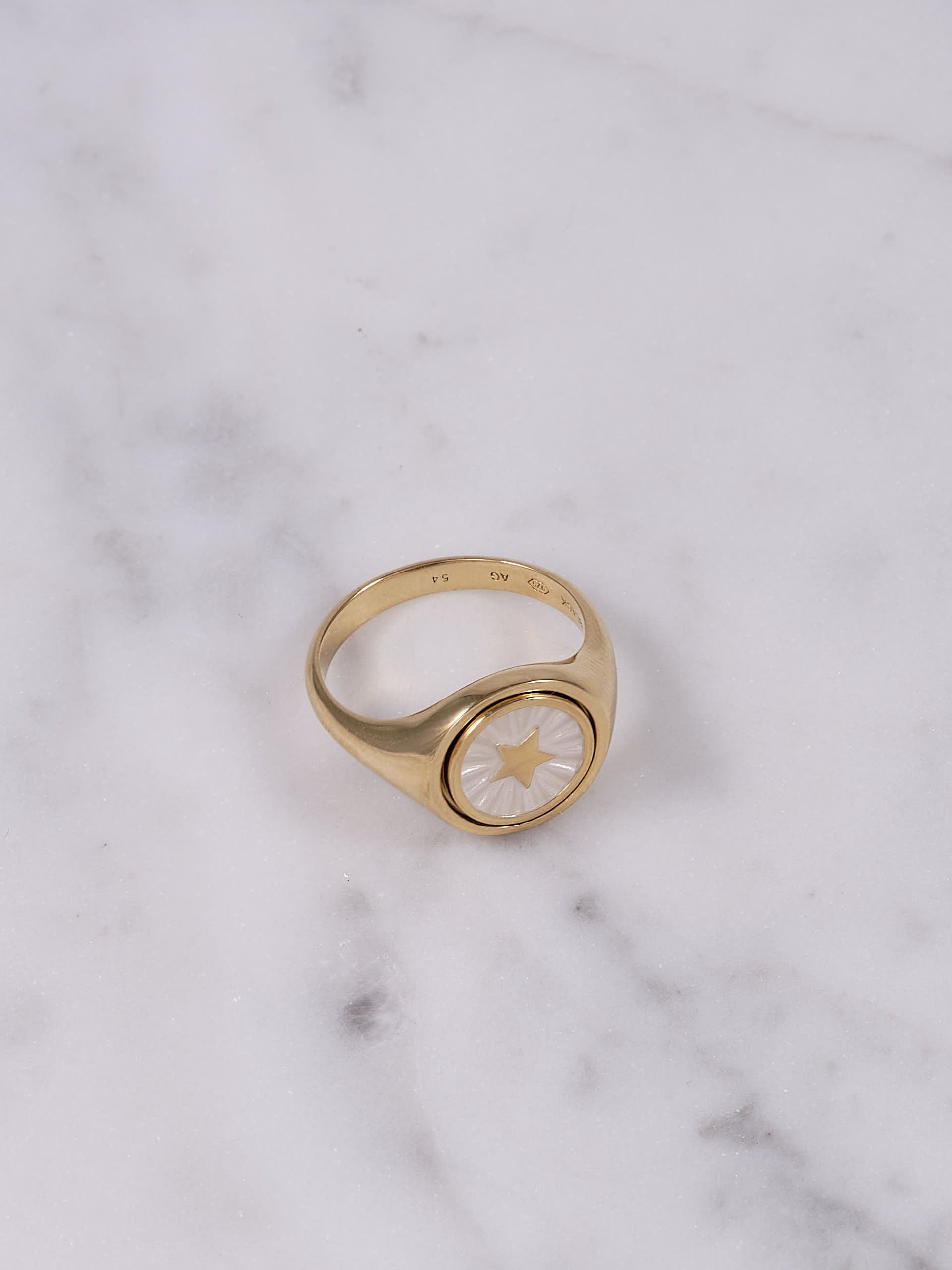 MARIA BLACK Karlie Ring Gold | The Cabinet