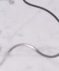 Maria Black Mio Chain Necklace Silver halskjede Halskjeder Maria Black 