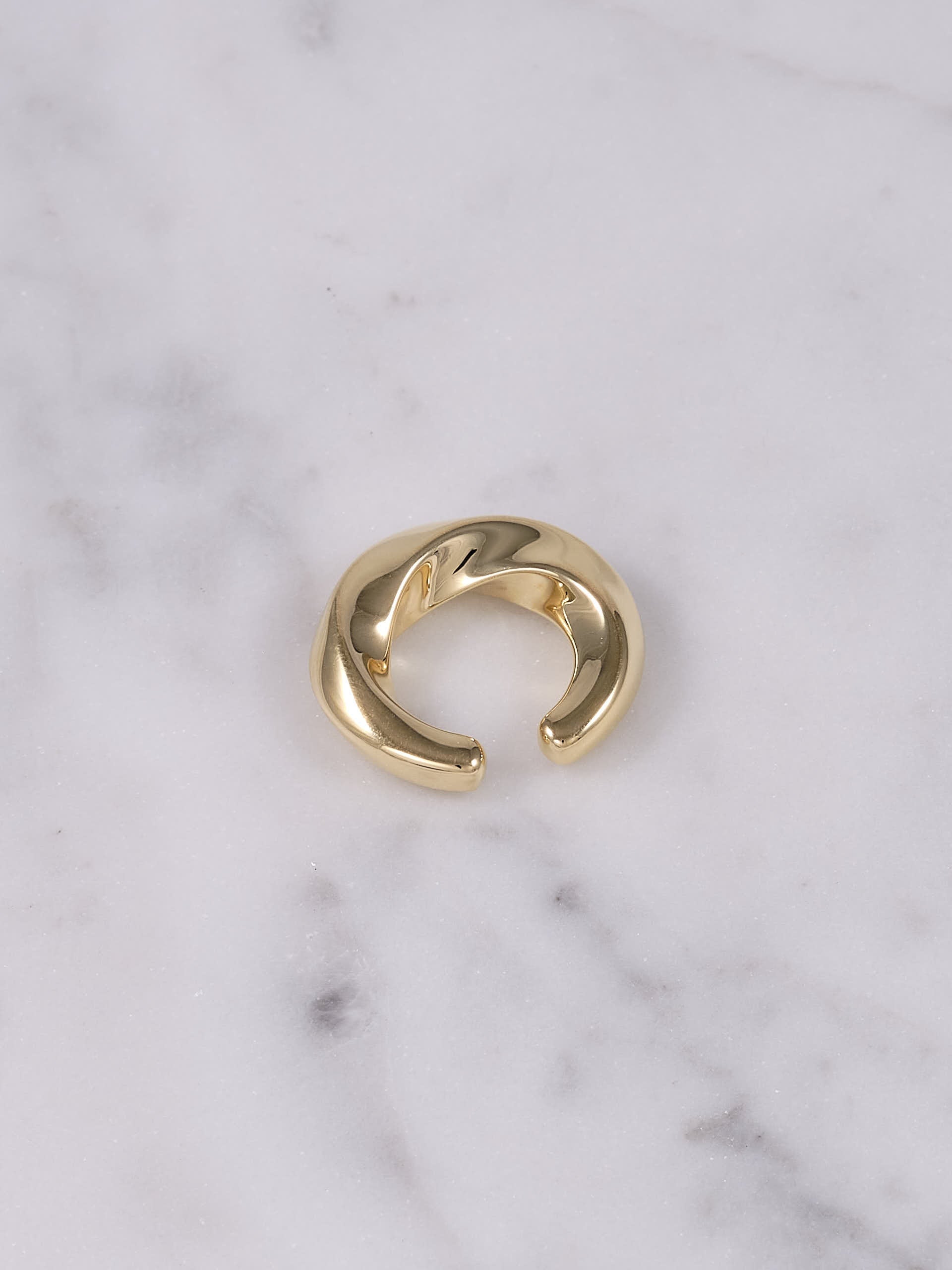 TOM WOOD Infinity Ear Cuff Gold | The Cabinet