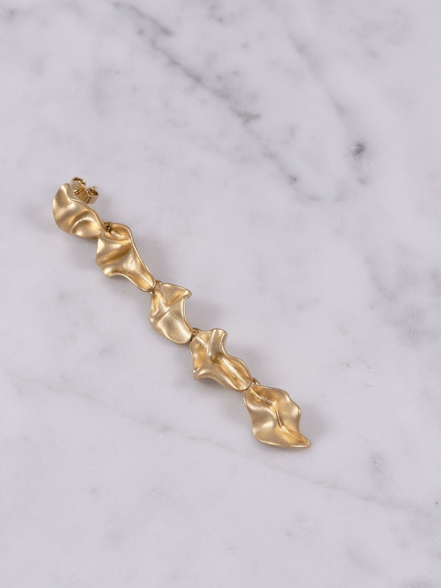 Trine Tuxen Charlie Earring Gold øredobb Øredobber Trine Tuxen Jewelry 